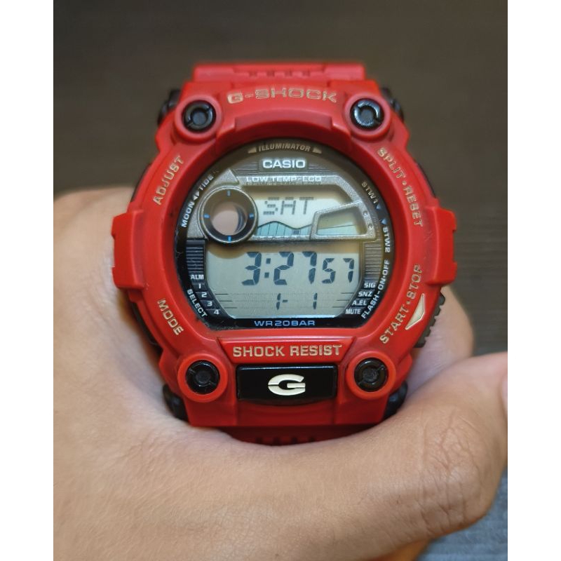 Jam Tangan Casio G-SHOCK G-7900A Merah Bekas