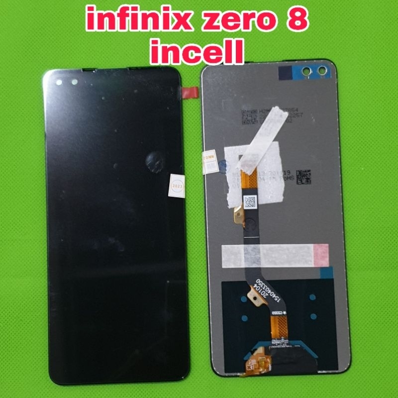 lcd ts touchscreen infinix zero 8 x687 fullset incell