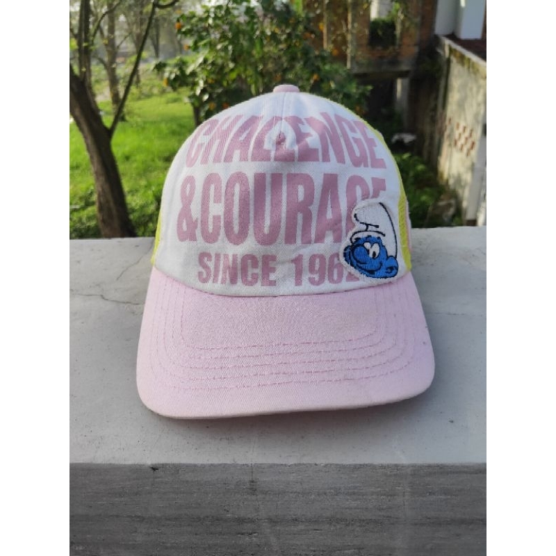 Topi Trucker Smurfs Whole hauss