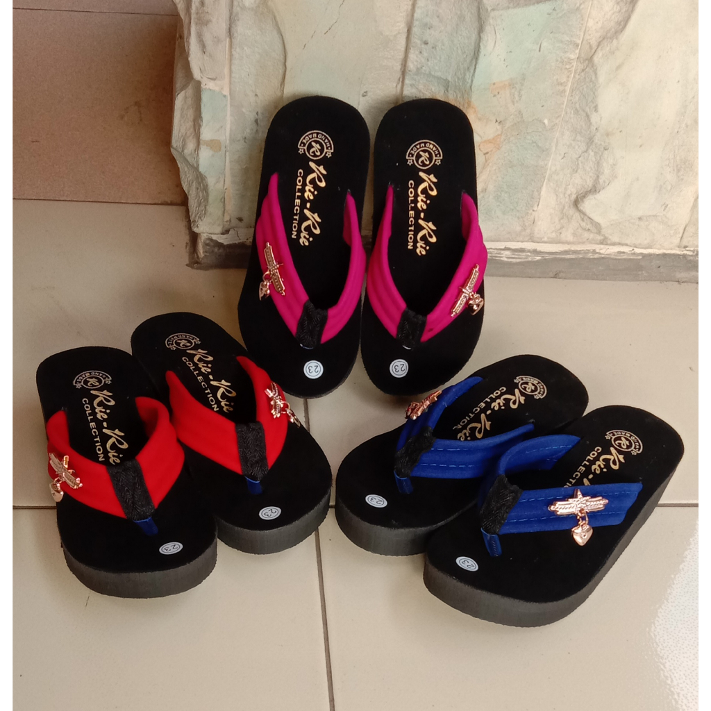 Sandal jepit/ sandal anak/ sandal wedge's