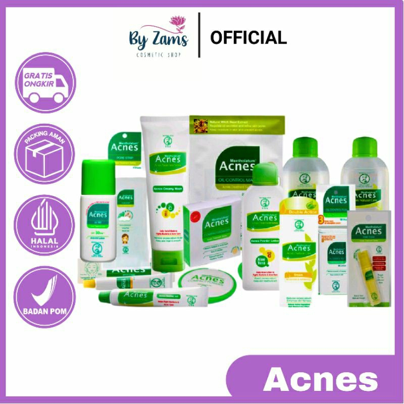 Lulur ACNES Series - Paket Acnes / Acnes Set Acnes Creamy Wash 100gr Acnes Spot Care Paket Acnes Ber