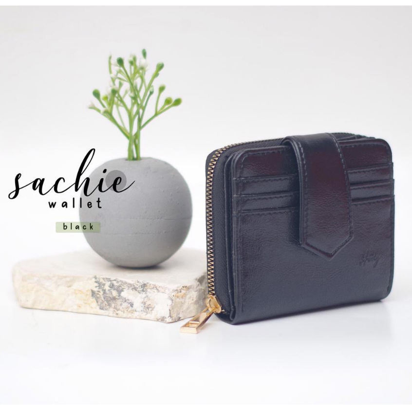 Dompet Wanita Kecil Hody Sachie Wallet Premium BLACK Hitam