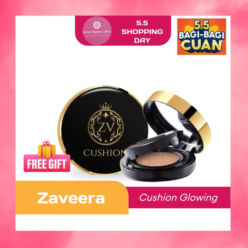 CUSHION ZAVEERA GLOWING WITH SPF SUNCREEN