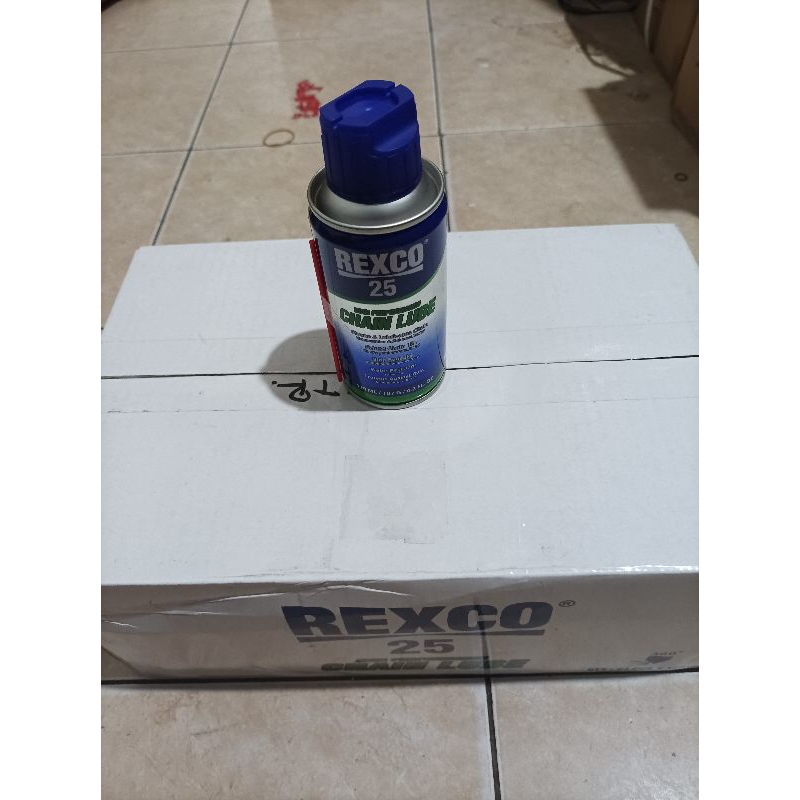 Rexco 25 Chain Lube Spray Pelumas dan pembersih Rantai