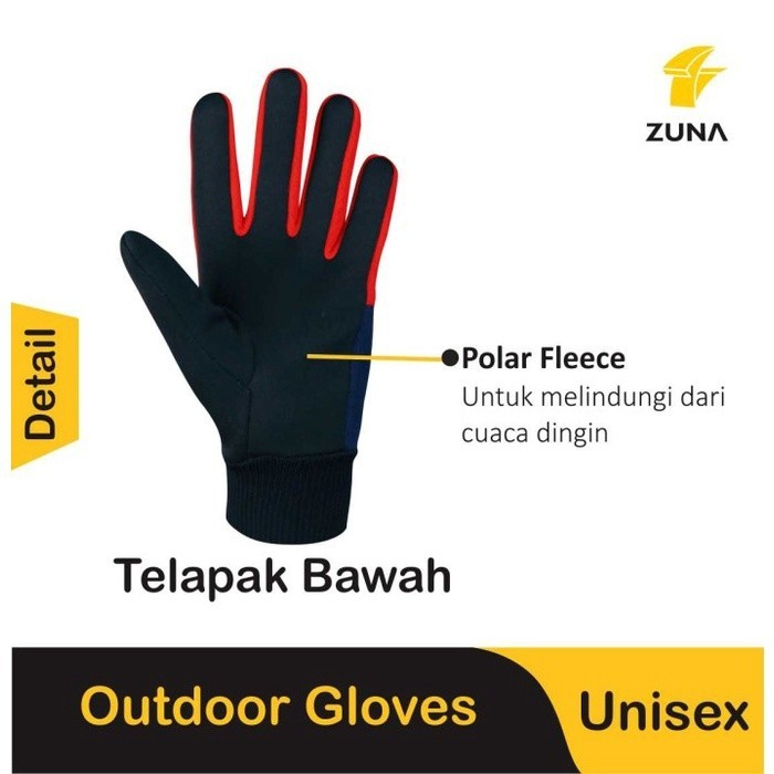 SARUNG TANGAN ZUNA RINJANI HIKING GLOVES