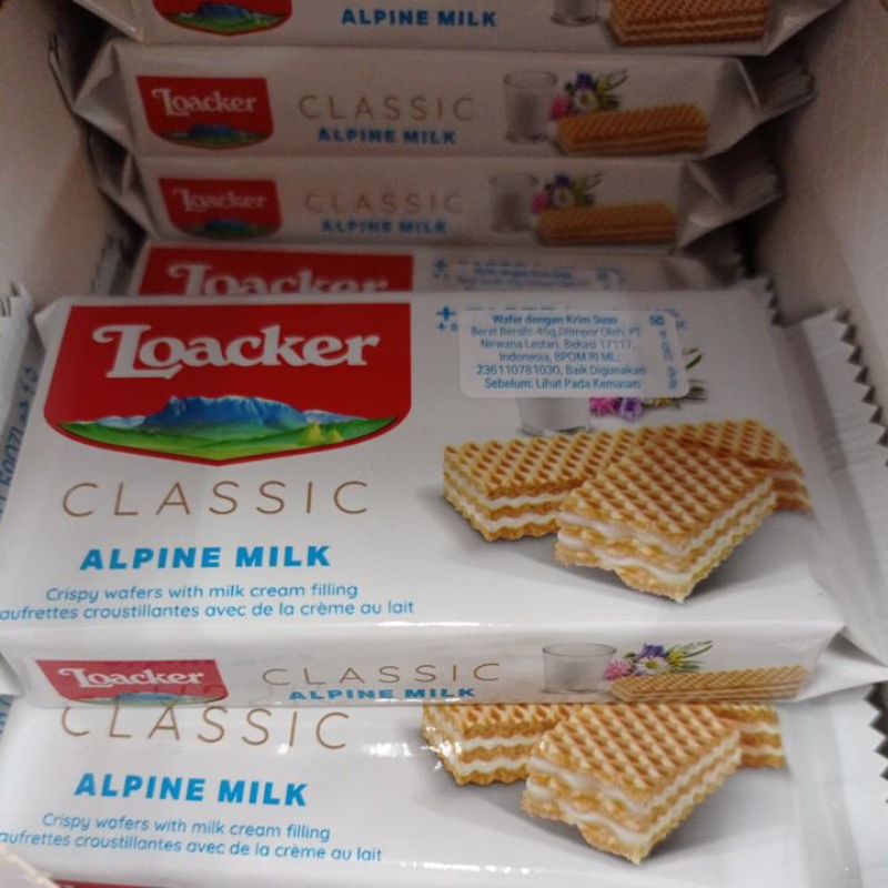 

Loacker classic alpine milk