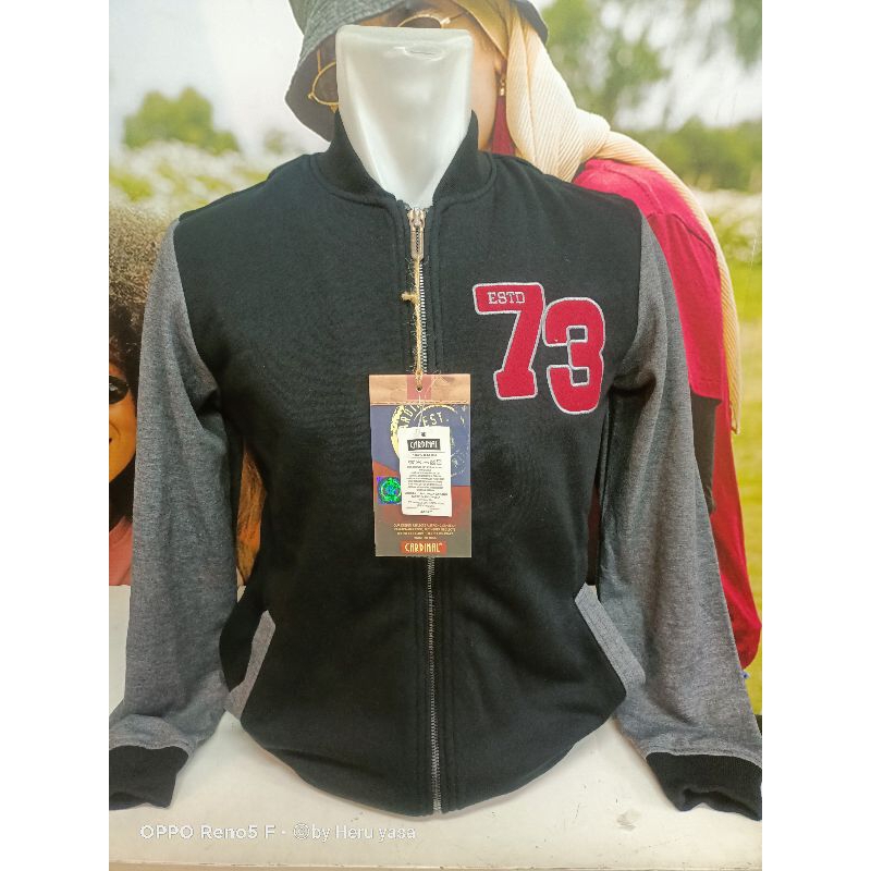 Jaket baseball cardinal original/jaket cardinal original