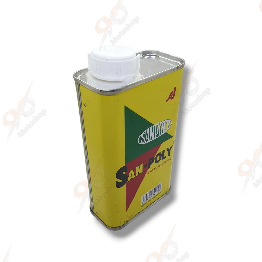 San Poly Sanpoly 250ml Pengkilap Pembersih Body Mobil Motor Serbaguna Logam