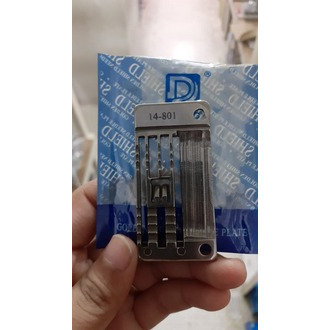 14-801 Plat / Needle Plate Mesin Jahit Kamkut Overdeck
