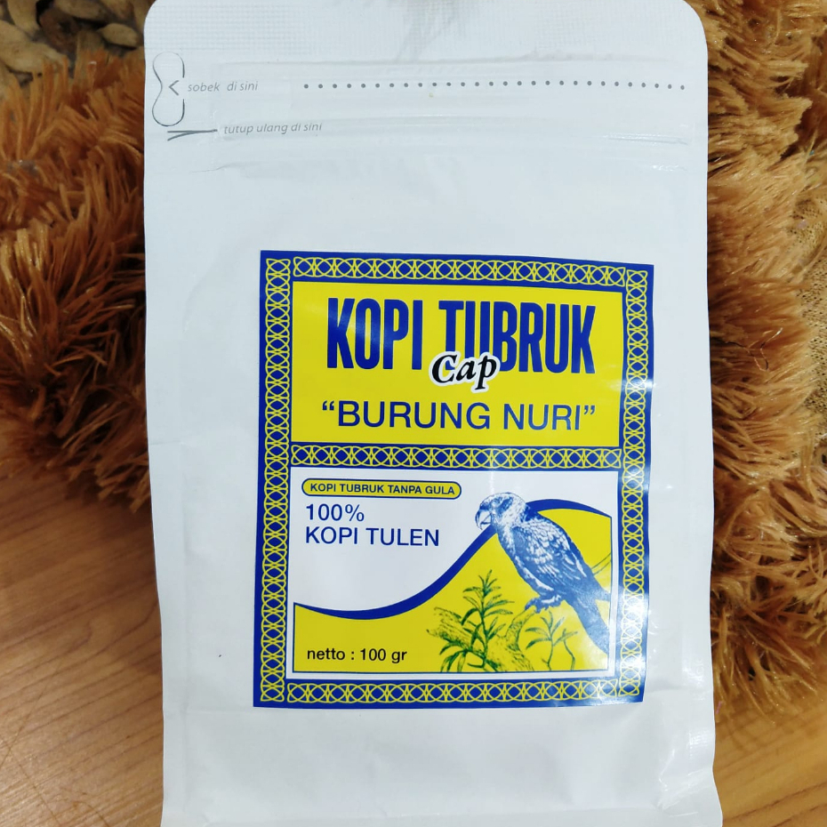 

Kopi Tubruk Cap Burung Nuri Kopi Robusta Kopi Bubuk Robusta Asli tanpa Campuran Kopi Tubruk tanpa gula 100gram