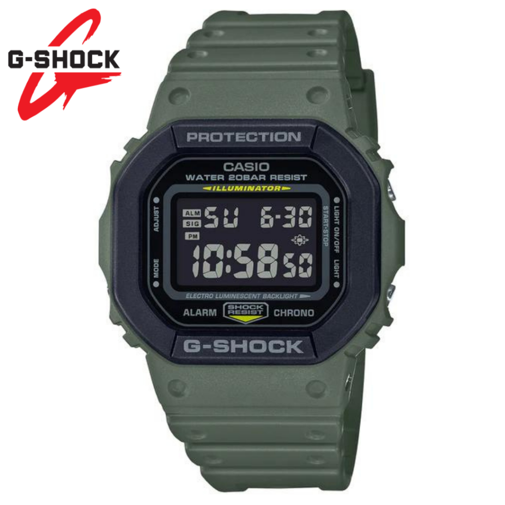 Casio G-shock Dw-5610su-3dr Man Digital Dial Black Resin Strap