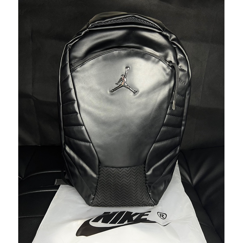 AIR JORDAN RETRO LEATHER BACKPACK / TAS RANSEL JORDAN / TAS JORDAN KULIT / JORDAN BAGPACK