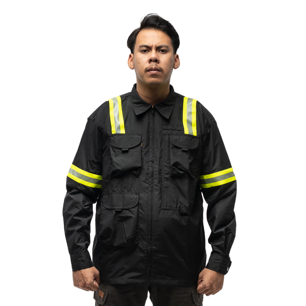 DRAUGHT PARACHUTE OUTERWEAR/OUTER LENGAN PANJANG REFLEKTOR BY ENGINEER