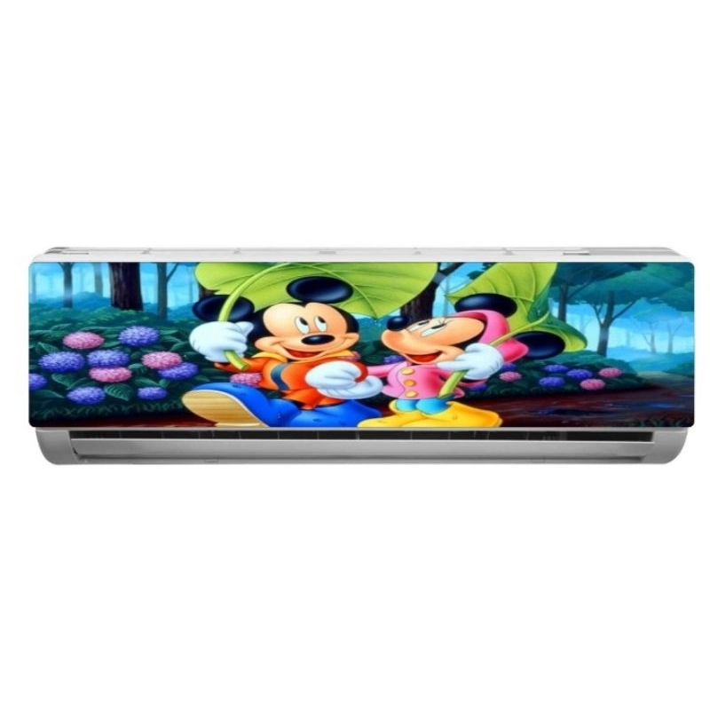 Wallpaper sticker AC untuk ukura 80 x 25 cm karakter unik dan lucu