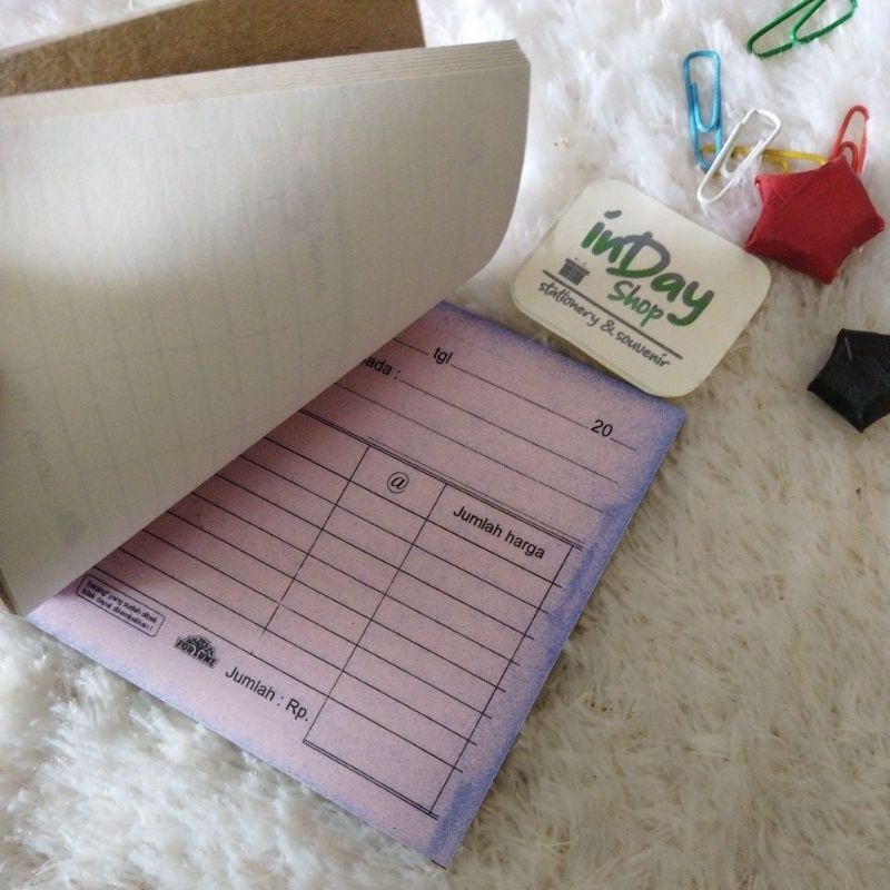 Faktur Bon/Nota Kontan Kecil | INDAY SHOP