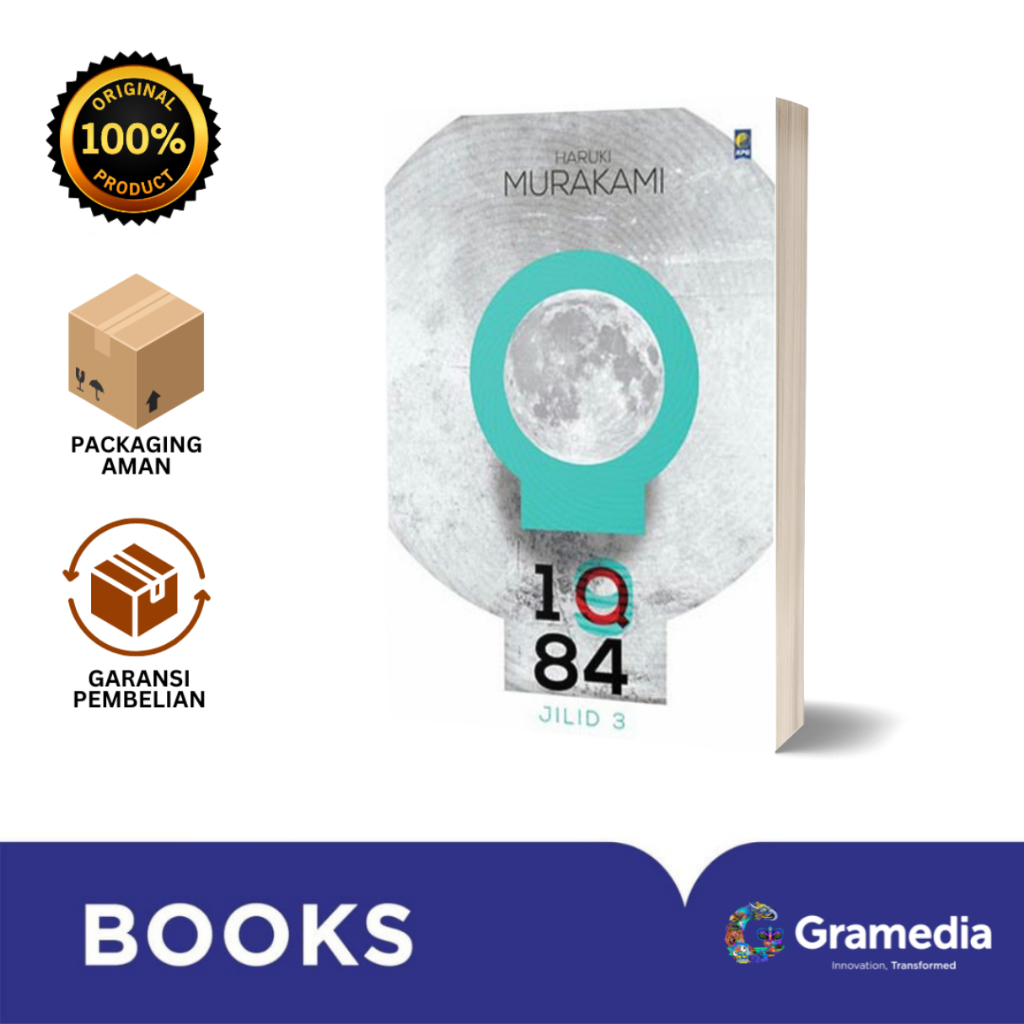 Gramedia Bali - 1Q84 JILID 3 (NEW)