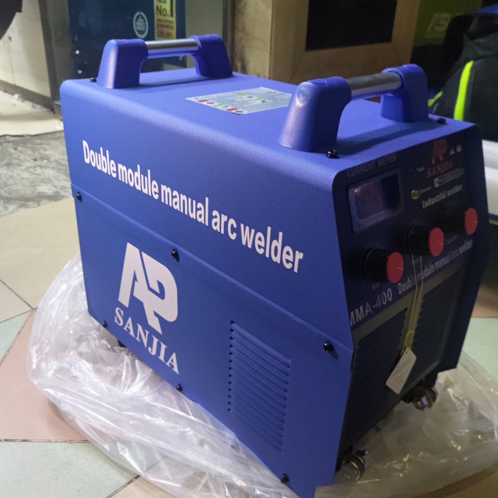 MESIN LAS SANJIA MMA-400 IGBT WELDING WELDER INVERTER DC Double Module