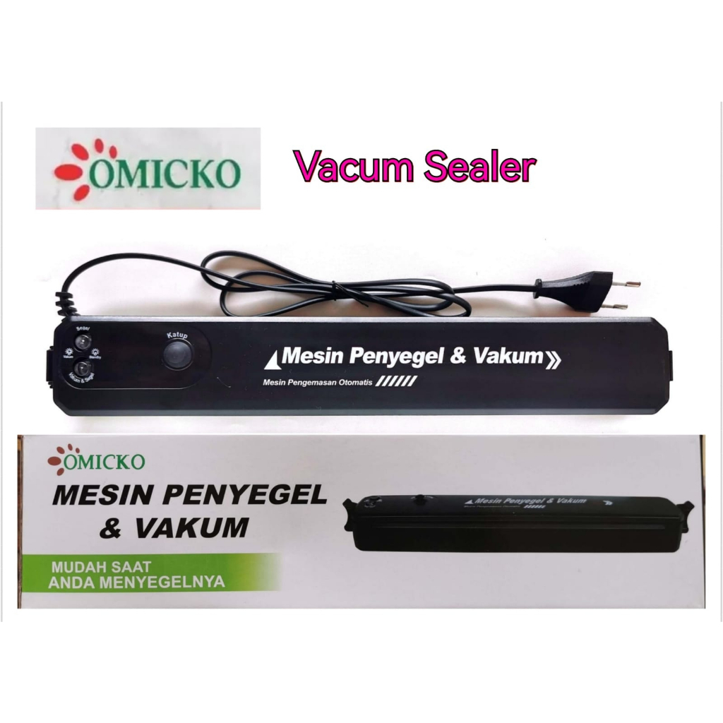 Omicko Vacum Vacuum Sealer Plastik Makanan