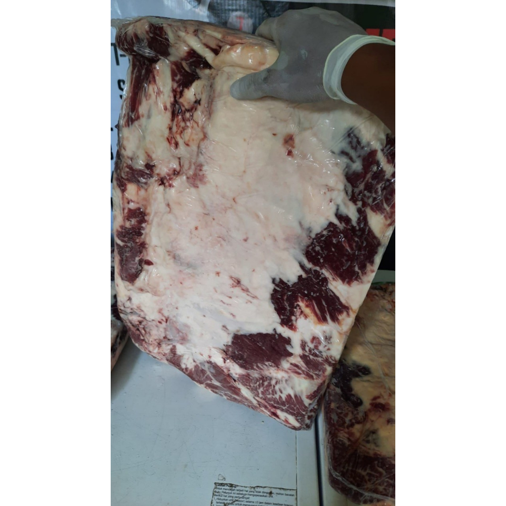 Daging Sapi AUS Utuh / AUS Shortplate / AUS Beef Brisket NE Whole @1Kg
