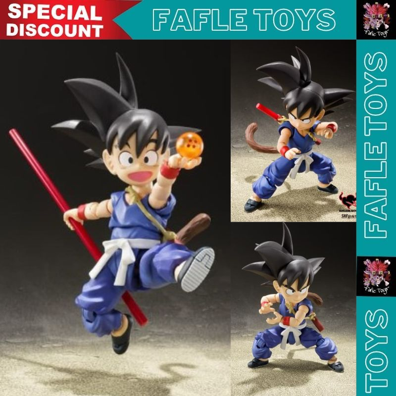 SHF Figuarts Dragon Ball Super Z Kid Son Goku Saiyan Figure / SHF Figuarts Dragon Ball Son Goku Kid 