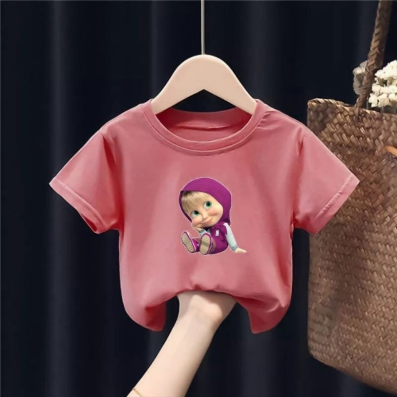 Kaos Anak laki-laki Perempuan Usia 2-10th Baju Oblong Anak Unisex