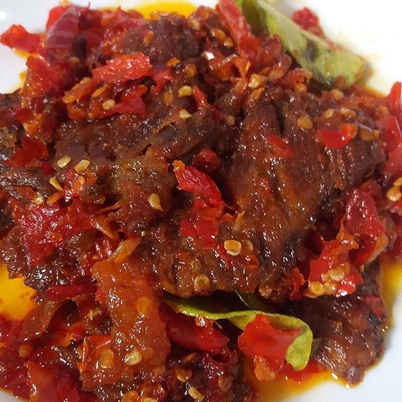 

DENDENG SAPI BALADO 500gr / DENDENG BASAH / DENDENG BALADO CI AMEY