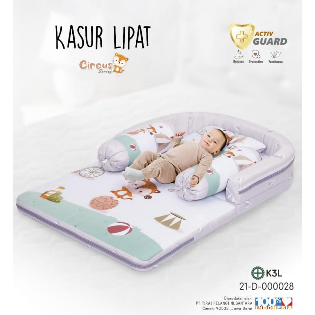 Vee&amp;Mee VMK1070 Kasur Lipat - Circus Series