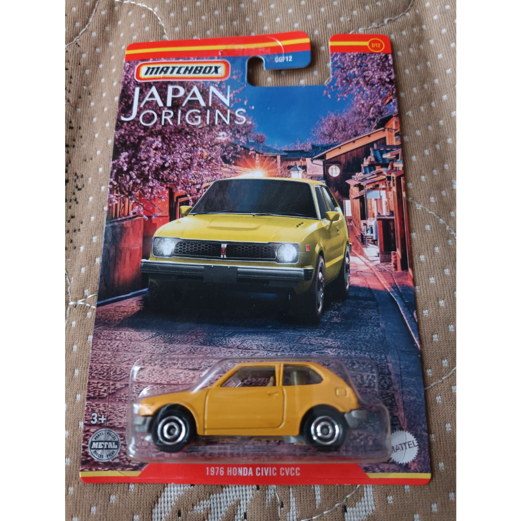Matchbox 1976 Honda Civic CVCC japan origin