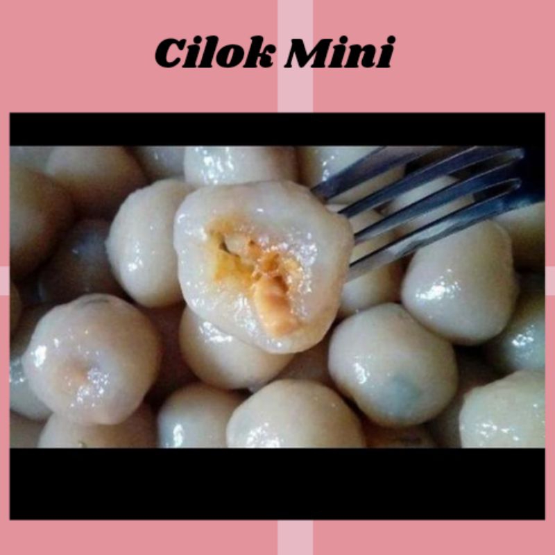 

CILOK MINI ISI 100PCS KEMASAN VAKUM