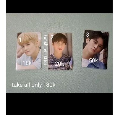 pc photocard official mark lee mark dilan mark dicon