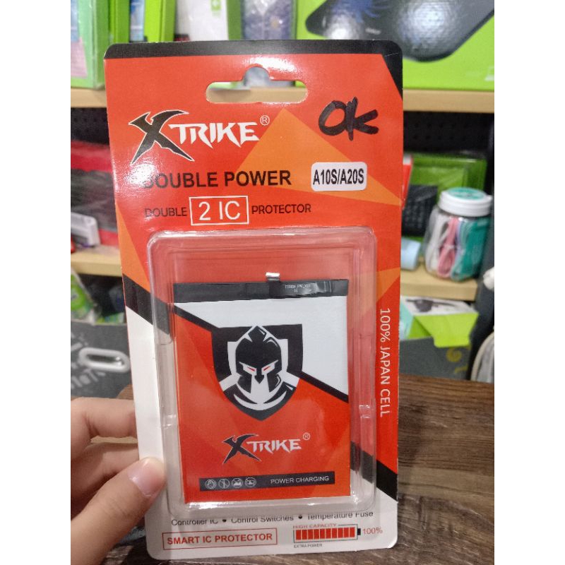 BATRE DOUBLE POWER XTRIKE SAMSUNG A10S A107/A20S A207