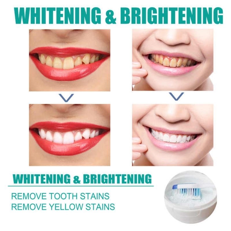 Pemutih Gigi Pembersih Karang Gigi EELHOE Teeth Whitening Powder