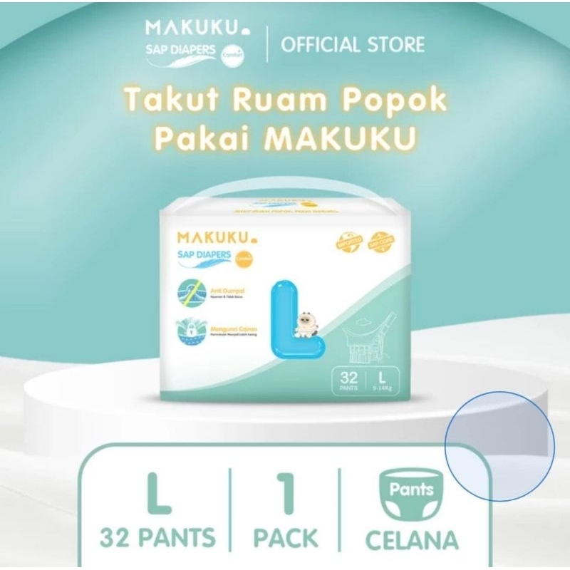 Makuku SAP diapers comfort+ Popok Bayi SAP