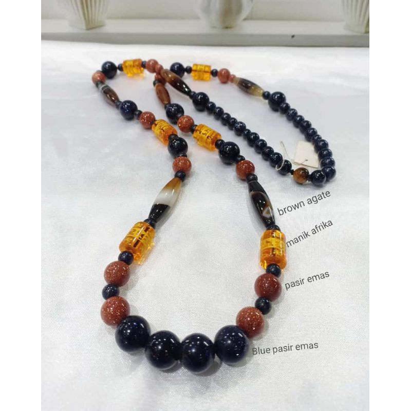 kalung manik batu alam kalung manik afrika batu alami