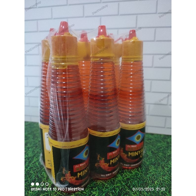 Paket Hemat Minyak Cabe Cap Sinar Mentari Isi 6 Botol 150mL
