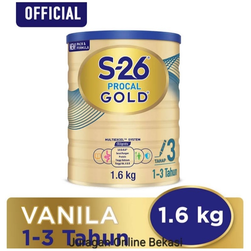 SUSU S26 PROCAL GOLD TAHAP 3 [1600gr]