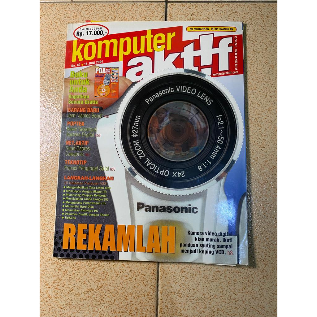 PRELOVED MAJALAH KOMPUTER AKTIF REKAMLAH