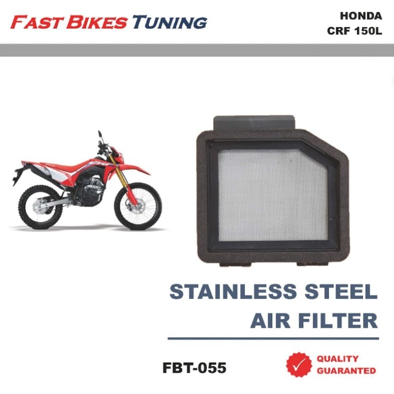 FILTER UDARA HONDA CRF150 - FILTER UDARA STAINLESS - SARINGAN UDARA CRF150 - FILTER UDARA CRF - FILT