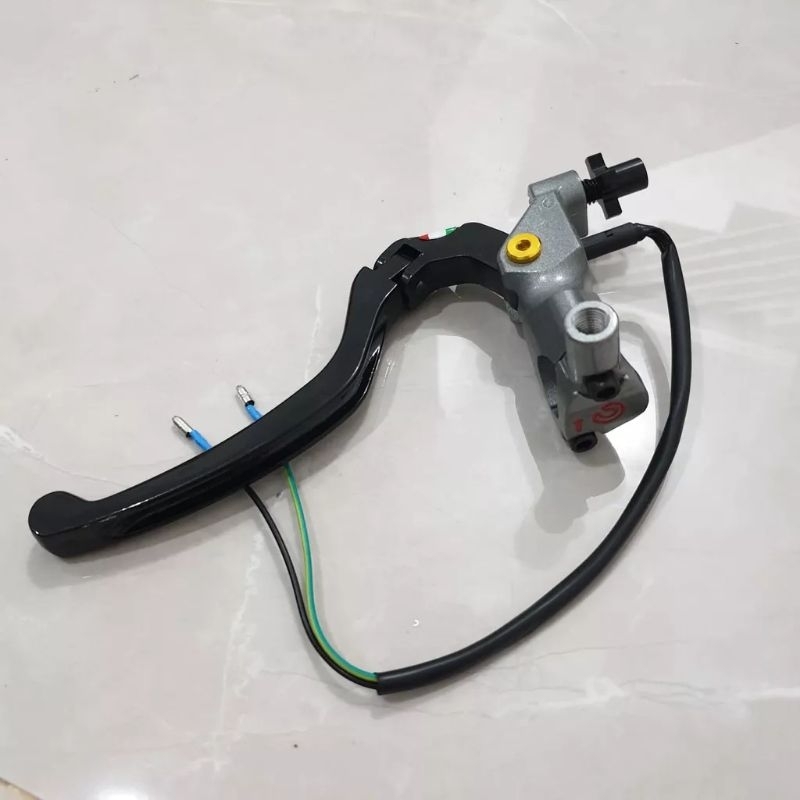 master rem kiri Handle kiri brembo izumi lengkap switch rem dan dudukan spion handle rem/kopling