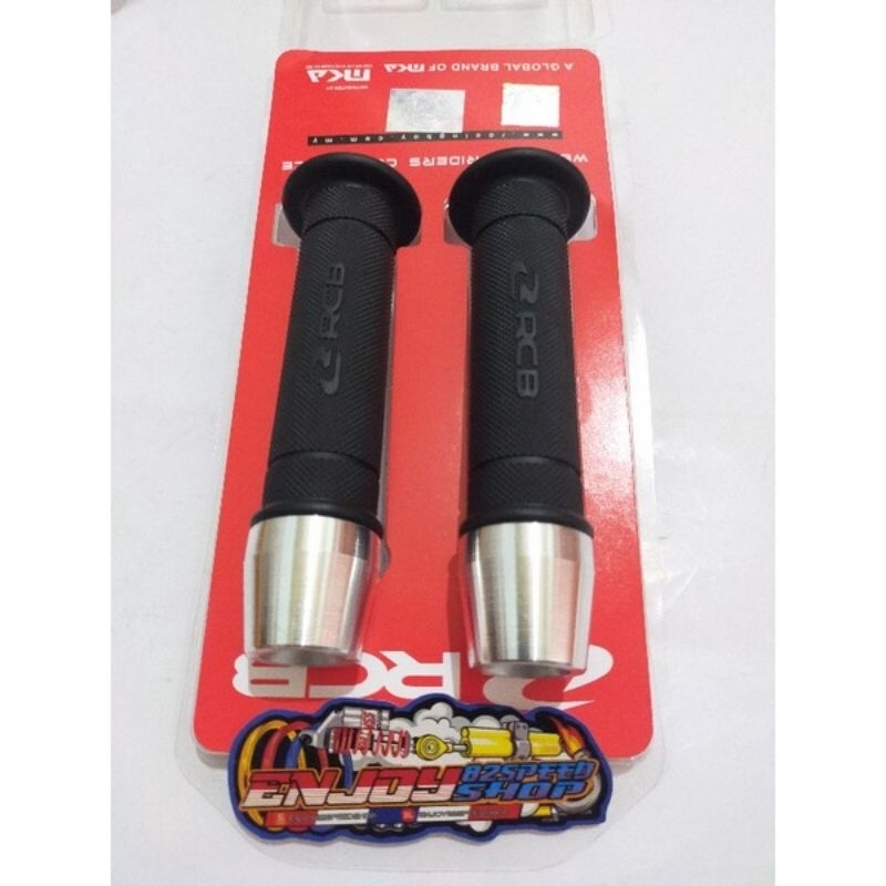 Handgrip sarung gas RCB original HG 55 sarung gas Racing Boy original hg55 + jalu stang chrome model pcx universal motor handle grip sarung gas racing boy original handgrip jalu rcb honda yamaha suzuki grand filano vespa sprint primavera