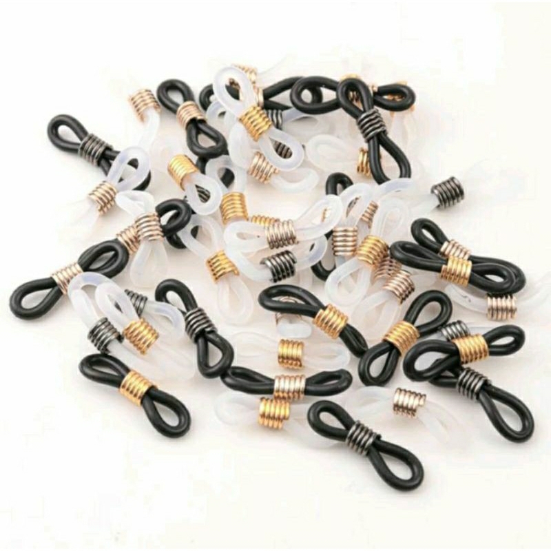 1 PCS KARET SILIKON KACAMATA SILICON KOKOT PENGAIT DIY STRAP MASK Konektor Masker