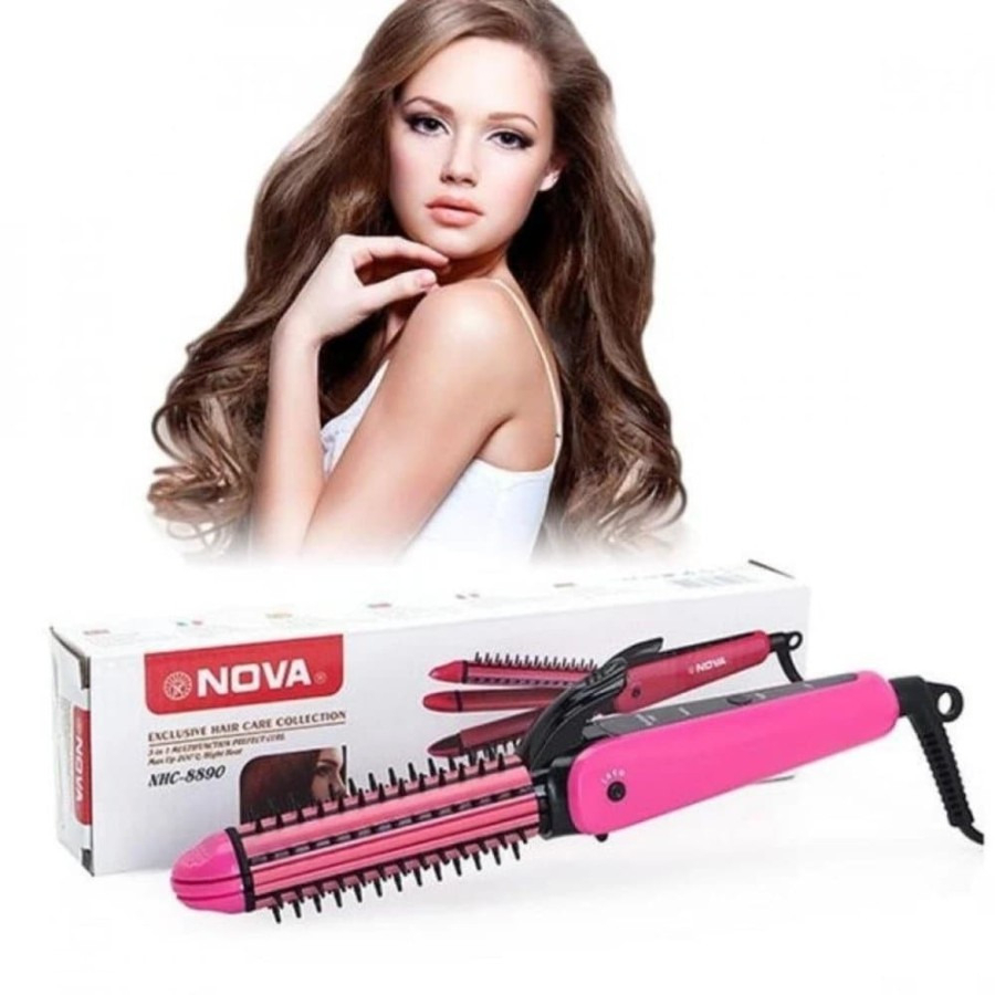 NOVA 8890 Catokan Rambut Mini 3in1 NOVA 8890 Exclusive Hair Care 0131