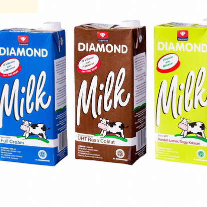 DIAMOND UHT SUSU FRESH MILK 1 LITER