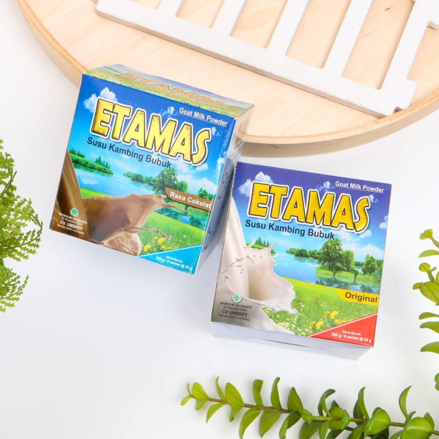 

Susu Etamas Box - Susu Kambing Murni - Original Susu Kambing Bubuk - Susu Kambing Etawa Penambah Kalsium Kuatkan Tulang & Sendi Solusi Atasi Gangguan Pernapasan Pernafasan Asma