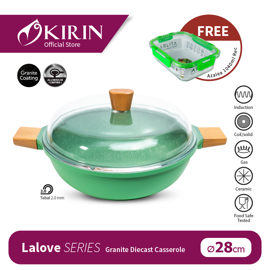 Kirin Lalove Series / Wajan Anti Lengket / Granite