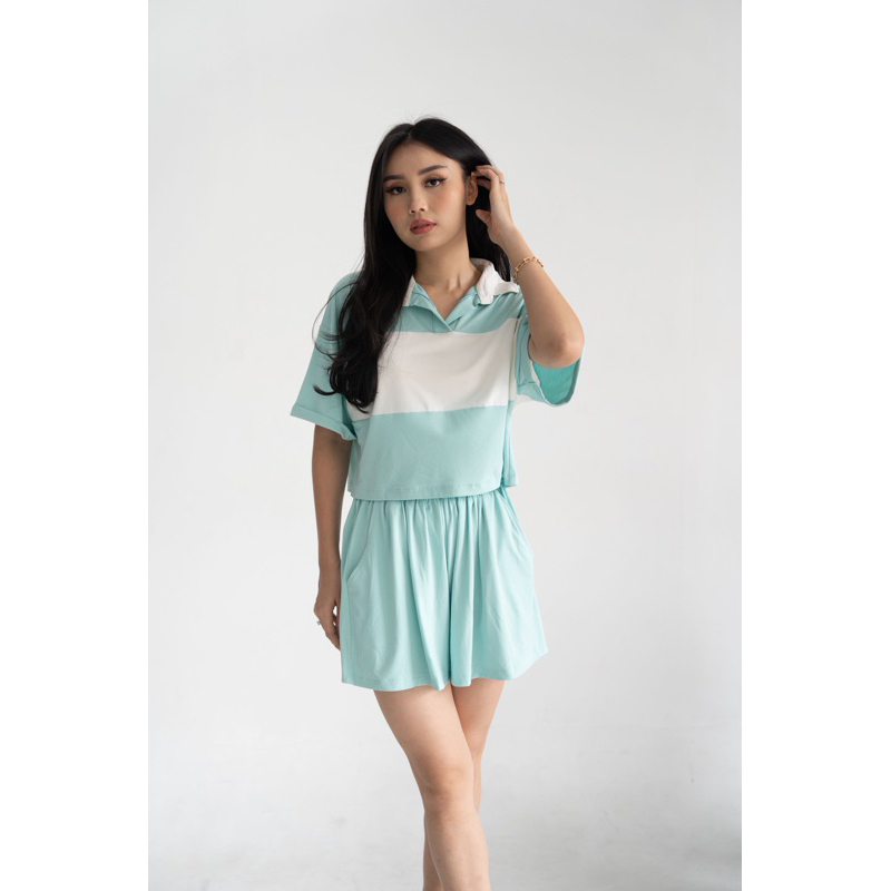 IWEARGRACIE X TIFF - EUN BI SET / SETELAN WANITA / SETELAN CELANA PENDEK WANITA