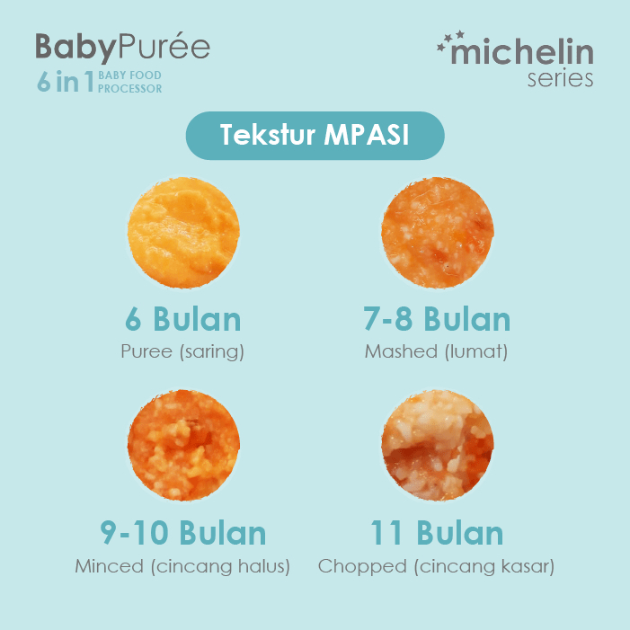 OONEW BABYPUREE 6IN1 MICHELIN SERIES TOUCH - TB1510