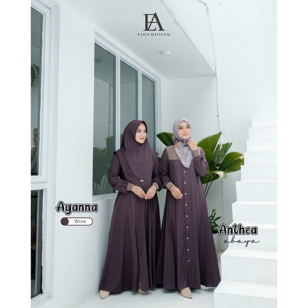 TERBARU  DRESS ONLY ANTHEA BY ESHA MOSLEM