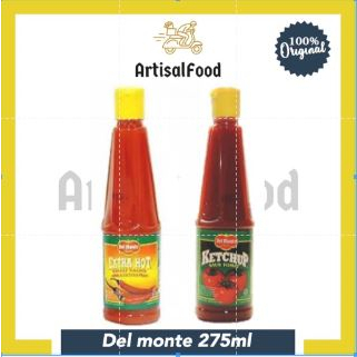 

DEL MONTE BOTOL 265gr SAMBAL Extra Pedas ORI saus saos delmonte