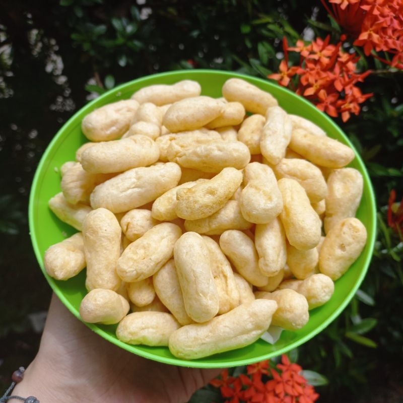

Amplang ikan mini asli